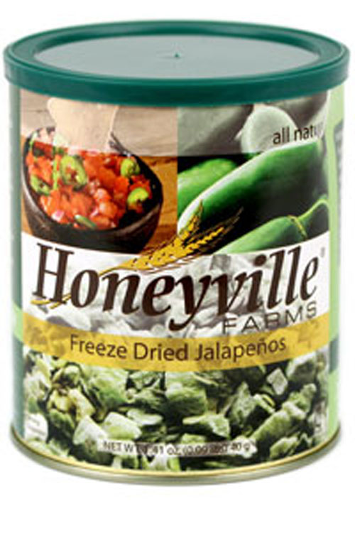Honeyville Freeze Dried Jalapenos CAN