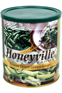 Honeyville Freeze Dried Green Beans LARGE CAN
