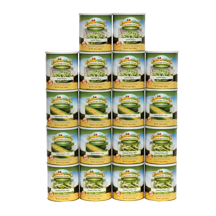 BASIC Year Supply of FreezeDried Vegetables